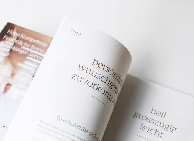 Branding Excellence Luzern Broschüren