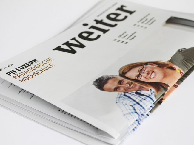 Zeitung Design Luzern