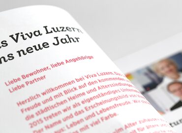 Typografie Viva Luzern