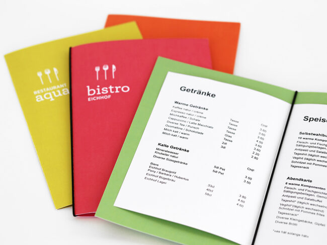 Restaurant Karten Design
